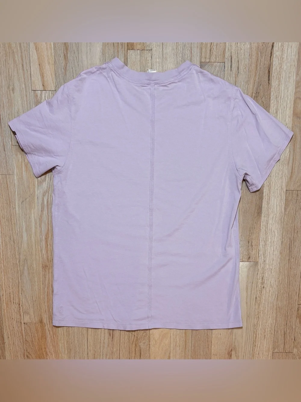Lululemon All Yours Cotton T-Shirt, Purple Lilac Ether, Soft + Stretchy, size 4